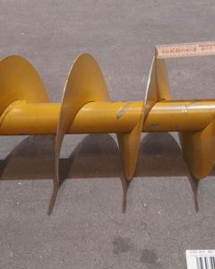 Worm gear pair d180 1.00m right for SE40 yellow M&M